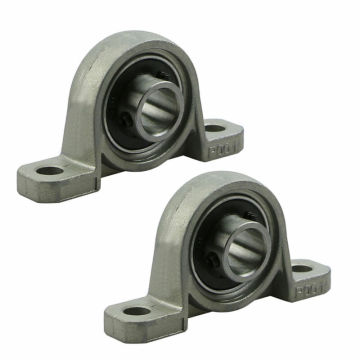 2PCS KP001 Pillow Block Housing Ball Bearing 12mm Inner Diameter Zinc Alloy