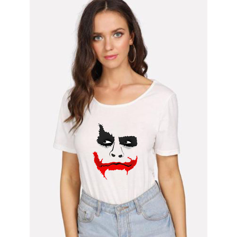Clown Iron on Heat Transfer Printing Patches Sticker Washable For T-shirts Clothing DIY Stickers Appliques Handcraft 2019