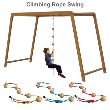 Children Kids Garden Playground Backyard Outdoor Swing Games Funny Climbing Rope Swing Ball Climbing Equipment Toys