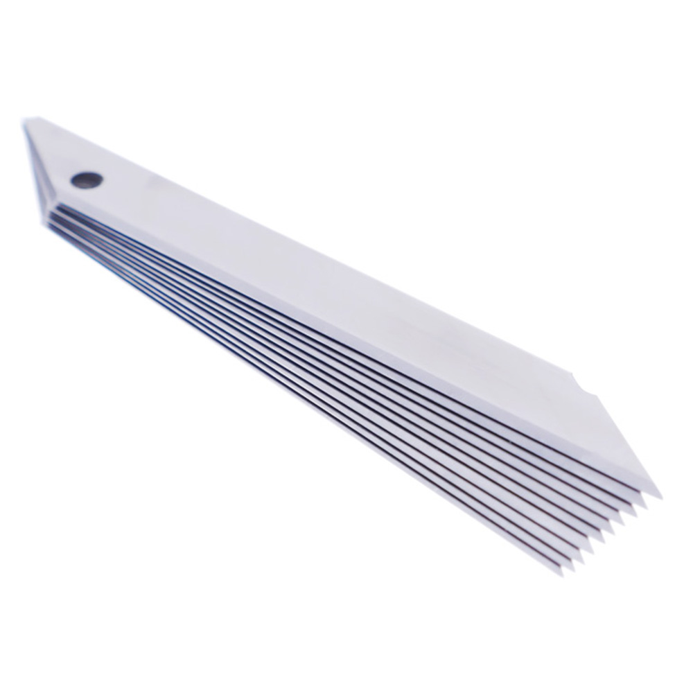 10Pcs/Box Art Blade 30 Degrees Blade Trimmer Sculpture Blade Utility Knife General Hot Sale Office Supplies
