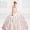 New Arrival Sparkly Pink Sweet 16 Ball Gown Quinceañera Dresses Beaded Sequins Sleeveless Vestido De 15 Anos Quinceanera 2020