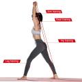 Resistance Band 2080 mm Exercise Elastic Band Workout Ruber Loop Strength Pilates Fitness Equipment Training Expander Unisex