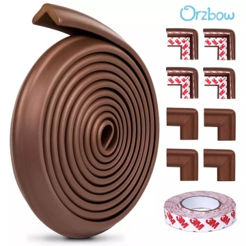 Orzbow 5M Baby Safety Corner Protectors Home Protection For Children Baby Proofing Edge Corner Cushion For Kids Furniture Bumper