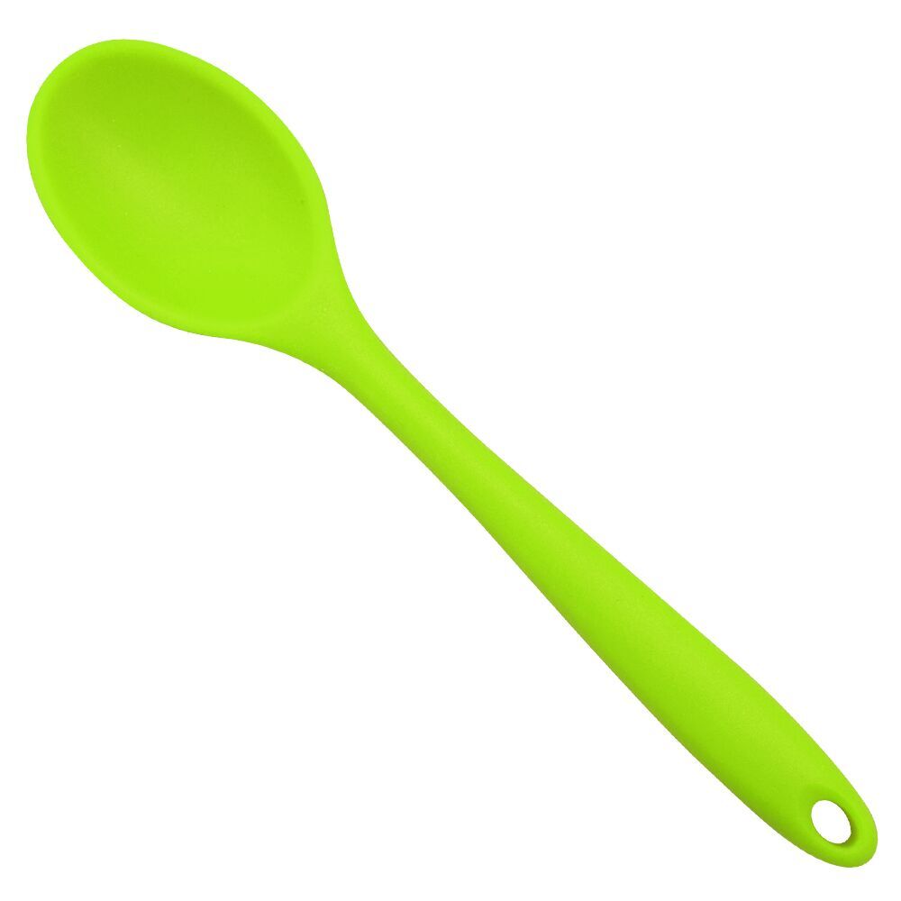 4Color 210mm Universal Flexible Heat Resistant Silicone Spoon Scraper Spatula Ice Cream Cake for Shovel Kitchen Tool Utensil