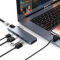 Mosible USB C Hub to HDMI Ethernet Rj45 for MacBook Pro\Air 2020 with PD USB 3.0 Port USB Hub Type-C 3.1 Splitter