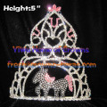 5inch Horse Shaped Pageant Crowns