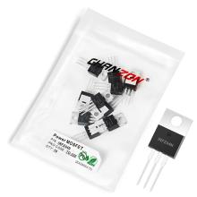 10Pcs IRFZ44N TO-220 Power SIC Mosfet Transistor Bipolar Junction BJT Powerful Triode Tube Fets DIP 49A 55V Integrated Circuits