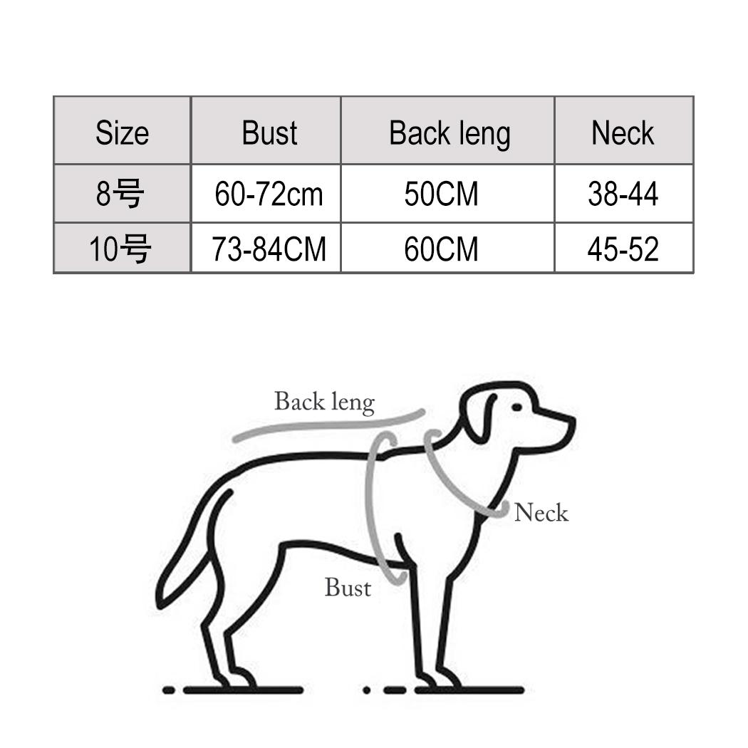 Cold-proof Double-layer Waterproof Dog Raincoat with Hood Pet Dog Puppy Rain Coat Cloak Costumes Clothes for Dogs Pet Supplies