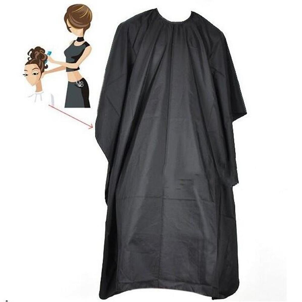 Professional Barber Cape Salon Clothing Nylon Barber Cape Hairdresser'S Cape Black Stain-Resistant Apron For Hairdressers