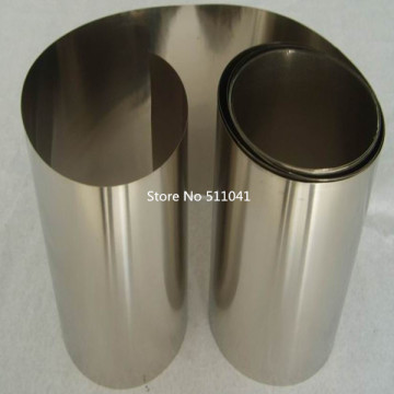 5kg ASTM B265 gr1Gr1 Gr.1 titanium foil mirror diaphragm strip for Boiler wind 0.6mm*450mm