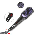 Professional Fast Heating Hair Straightener Comb Flat Iron Electric Smooth Hair Straightening Brush for Salon Styling Tool