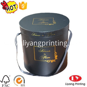 جعبه گرد گل flower round box