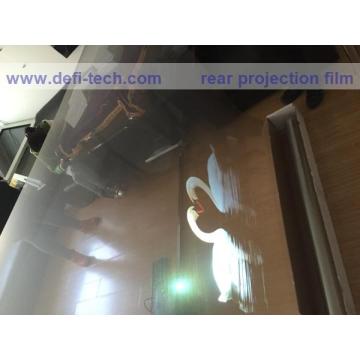 DfLabs 1.524M * 0.6M Hot sale Transparent film Advertising Transparent Holographic Rear Projection Screen film