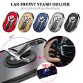 Car phone Non-slip mat Mini Shutter Mount Magnetic Mobile Holder car gadgets and accessories For GPS Cell Phone