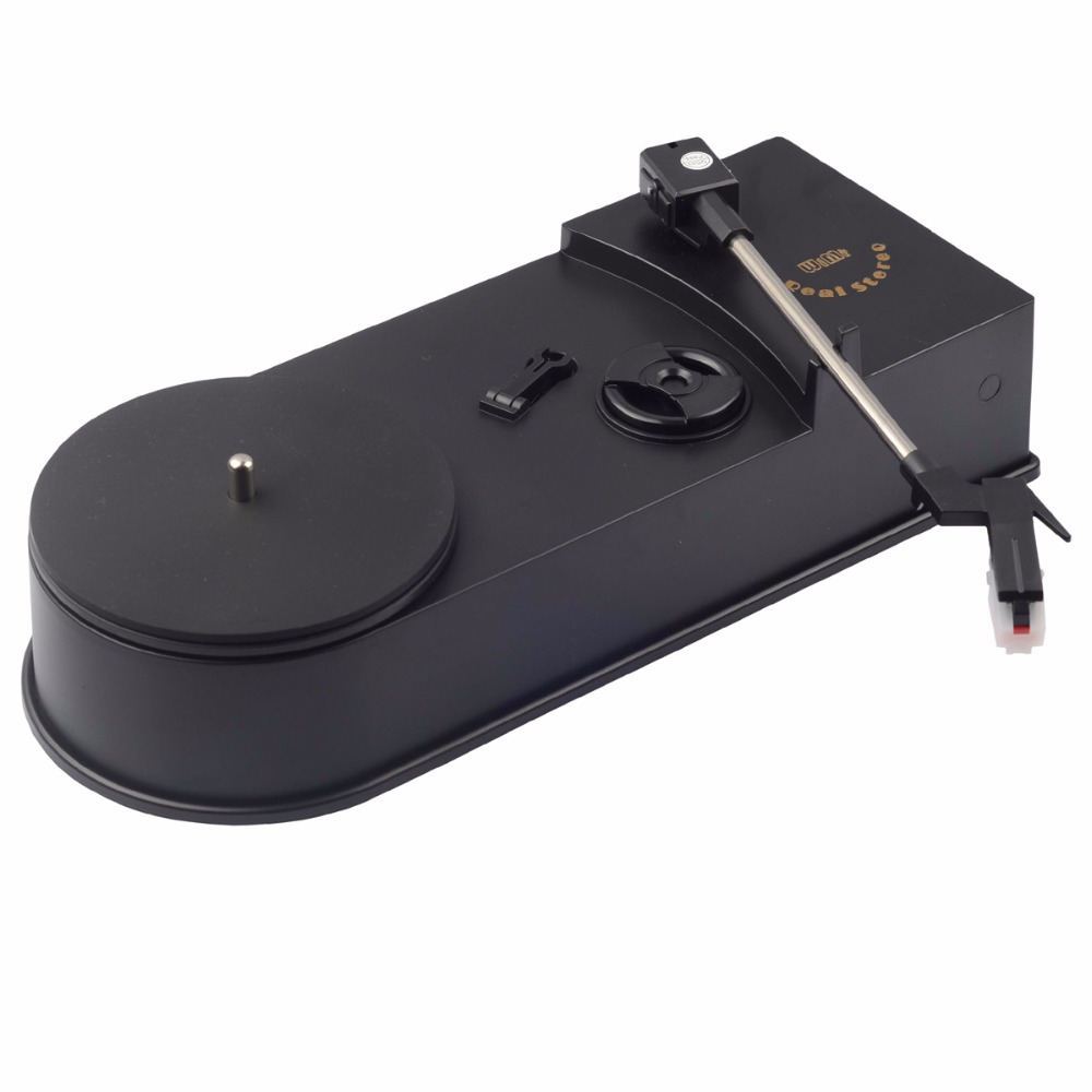 USB Portable Mini Phonograph Turntable Vinyl Audio Player Support Turntable Convert LP Record MP3 CD Players EC008B