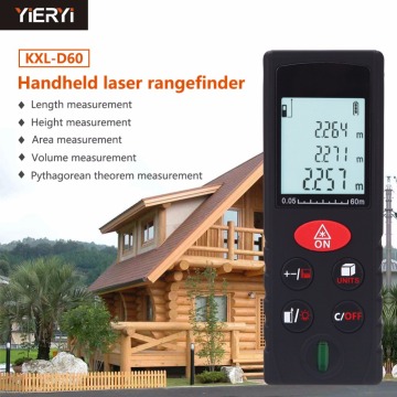 New arrival 60m laser distance meter laser rangefinder accuracy 2mm Maximum measuring distance 60m