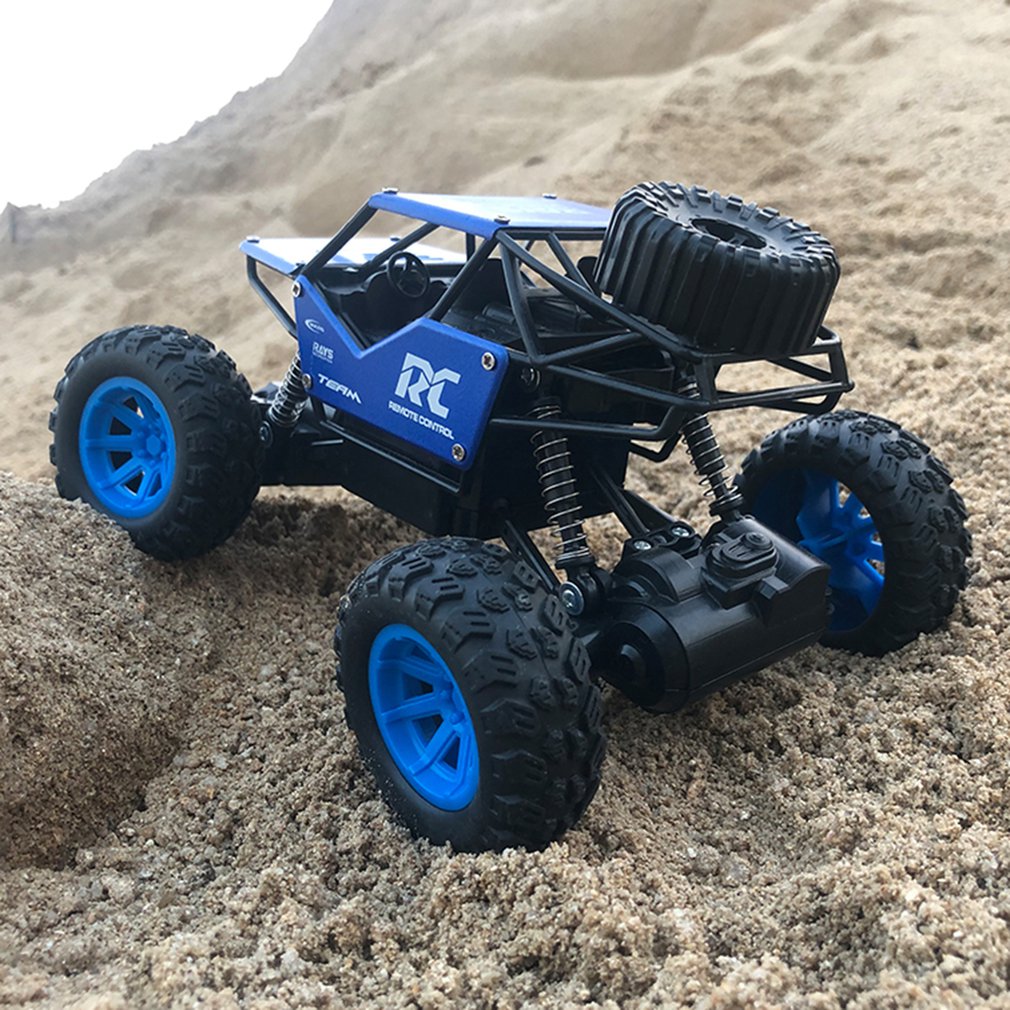 1:18 High Speed Alloy RC Car 2.4G Remote Control Off-road Climbing Vehicle Toy Big Horsepower Monster Truck For New Year Gifts