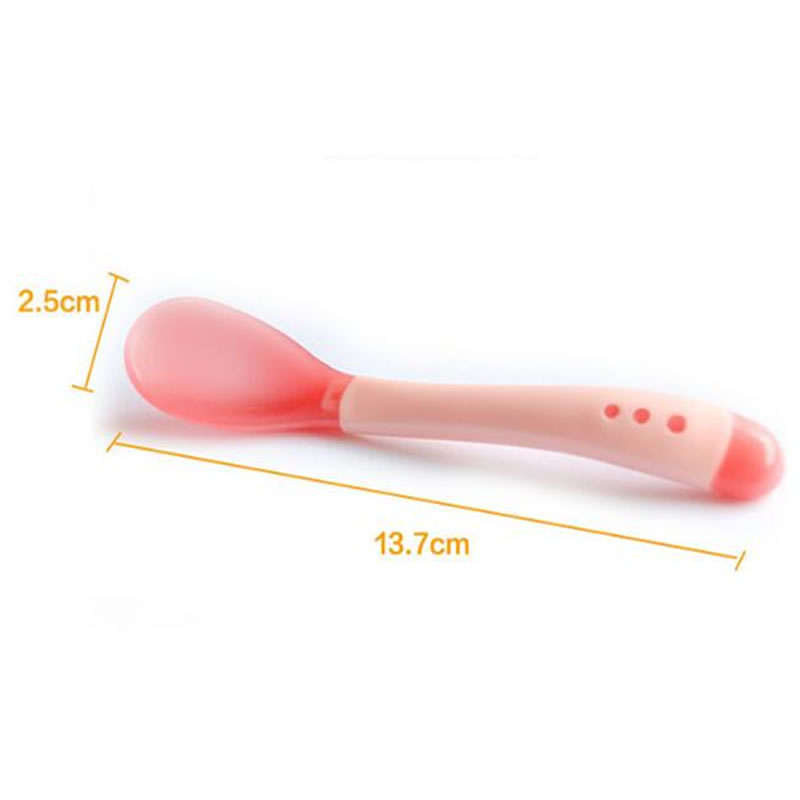 Baby Feeding Bowl With Sucker + Temperature Sensing Training Spoon Baby Suction Bowl Tableware Set Kids Food Bowl Dishes