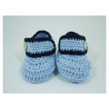 New Arrival Colorful Design Hand Knitted Shoes Crochet Baby Booties