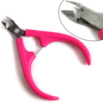 1pcs Stainless Steel Toe Finger Cuticle Nipper Clipper Trimmer Cutter Plier Scissors Nail Manicure Tool