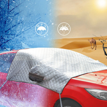 1 PC Car Windshield Snow Cover Sun Shade Protector Thicker Snow Protection Cover Accessories #LR1