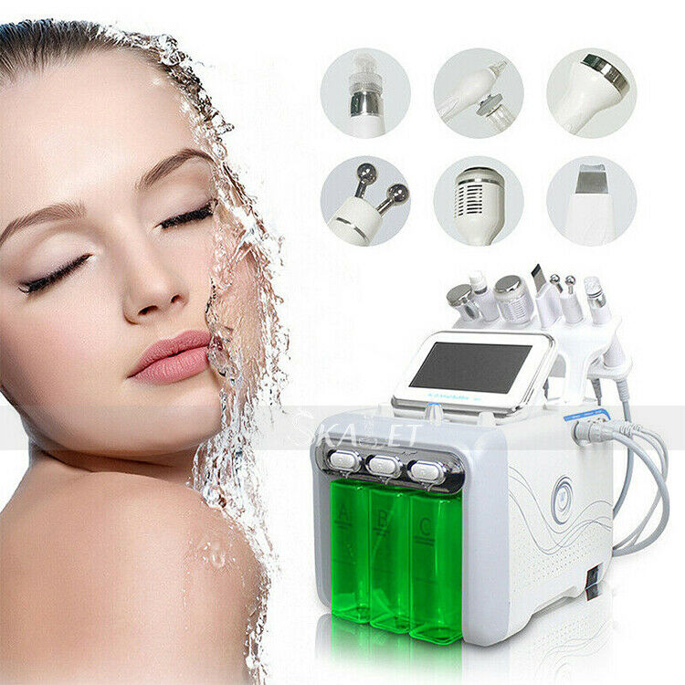 Hottest Facial Spa Skin Dermabrasion Machine Facial Machine 6In1 Water Aqua Peeling Machine