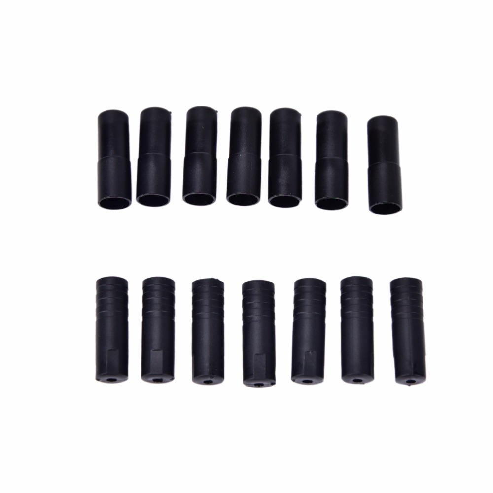100 Pcs Bike Bicycle Brake Gear Outer Cable End Caps Tips Crimps 4/5mm