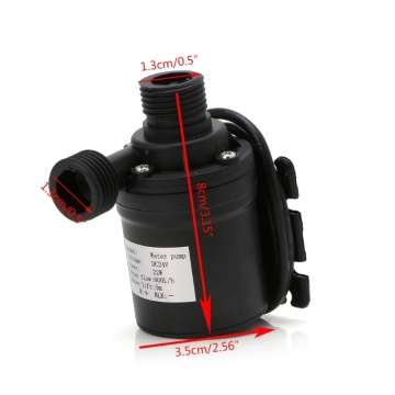 800L/H 5m DC 12V 24V Solar Water Heater Brushless Motor Circulation Water Pump Wholesale and dropshipping