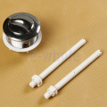 1X WC Toilet Cistern Replacement Plastic Water Tank Push Button Dual Flush DIY Repair Tool With 2 Rods for 38mm Hole