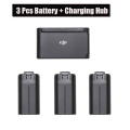 3pcs Original DJI Mavic Mini Drone Battery 30 minutes flight time +Two-Way Battery Charging Hub for DJI Mavic Drone Accessories