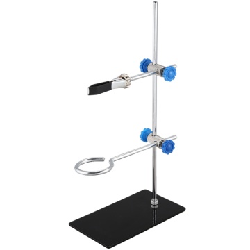 30 cm High Refractory Bracket Iron Bracket with Clip Clip Laboratory Ring Rack Equipment Laboratory School