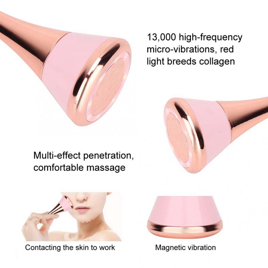 3 Type Magnetic+Micro Vibration Face Beauty Machine Serum Import Skin Rejuvenation Face Eye Care Tool