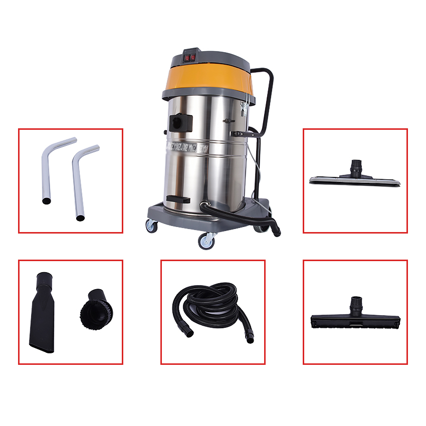 220V/50 Hz BF502 vacuum cleaner home powerful high power hotel car wash industrial vacuum suction machine 106L / S Air flow