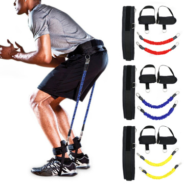 Fitness Bounce Trainer Pull Rope Resistance Bands Basketball Football Running Jump Trainer Leg Strength Agility Training Strap