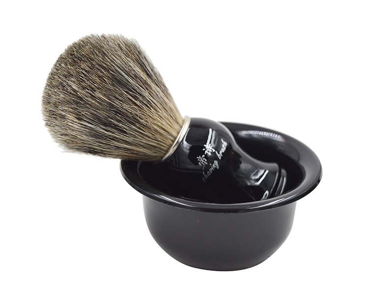 Pure Badger Hair Shaving Brush with Resin Handle Face Barber Beauty Tool traditional shaving