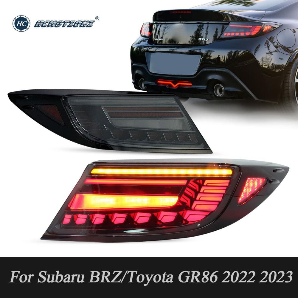 HCMOTIONZ LED Tail Lights For Subaru BRZ For Toyota GR86 2022 2023