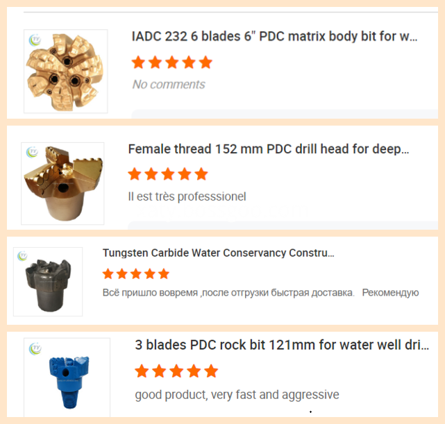 PDC bit rate