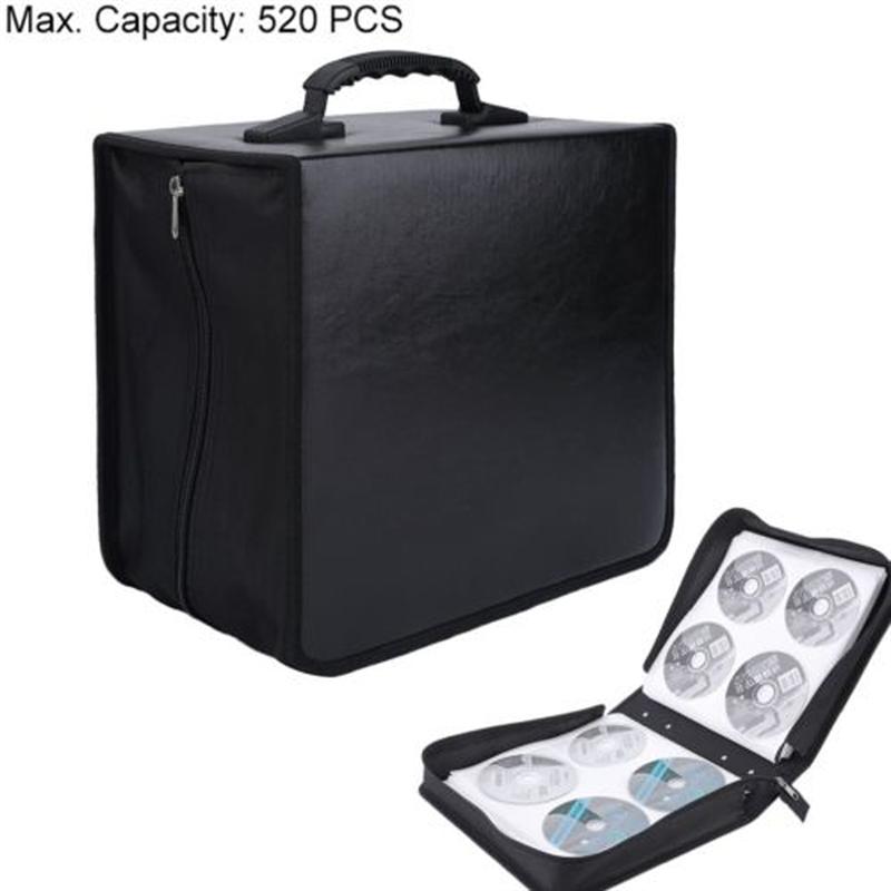 Portable CD DVD Wallet Holder Bag Case Album Organizer Media Storage Box