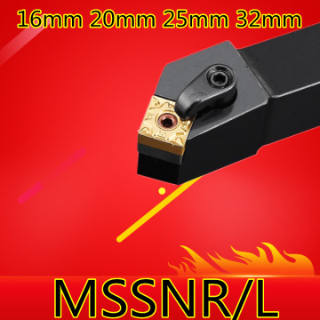 Angle 45 MSSNR1616H12 MSSNR2020K12 MSSNR2525M12 MSSNR3232P12 MSSNL1616H12 MSSNL2020K12 MSSNL the Right/Left CNC Turning tools