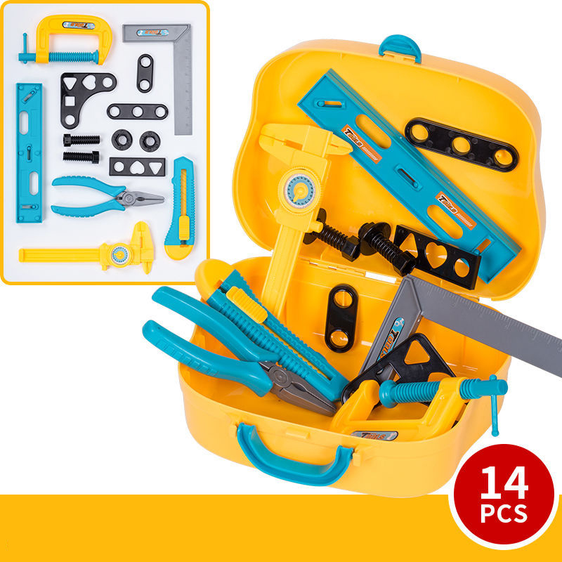 24PCS/Set Garden Tool Toys For Children Repair Tools Pretend Play Environmental Plastic Engineering Maintenance Tool Toys Gifts