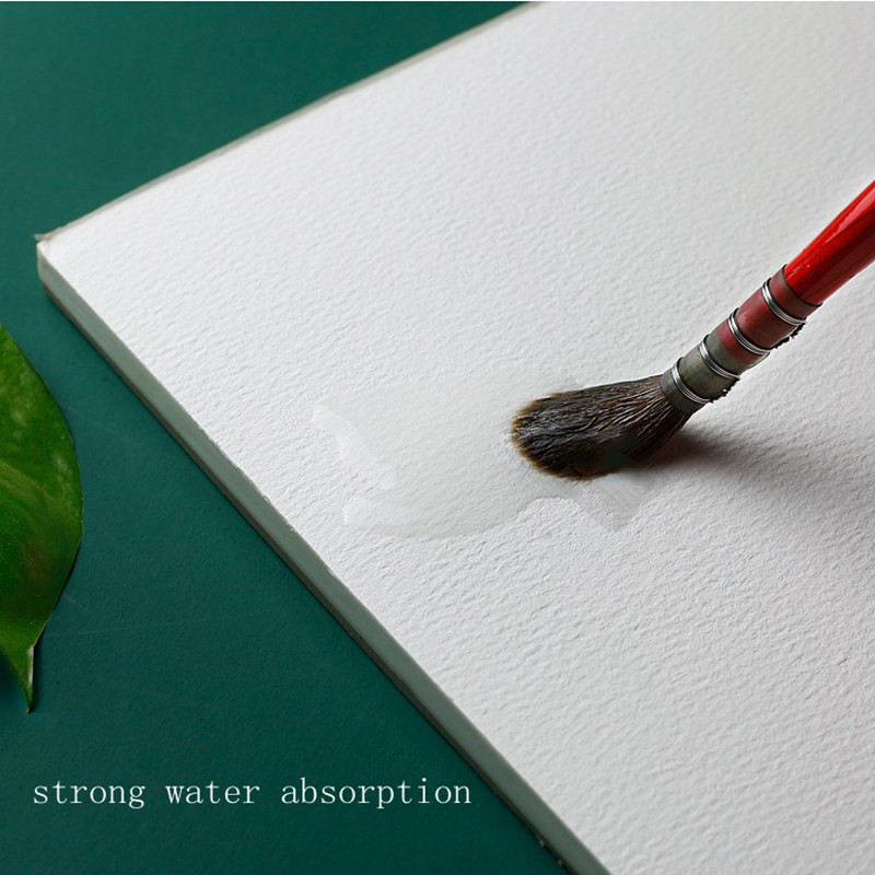 100% Cotton Professional Watercolor Paper 20Sheets 300g Aquarelle Water Color Paper Art Book Pad for Artist Student Supplies