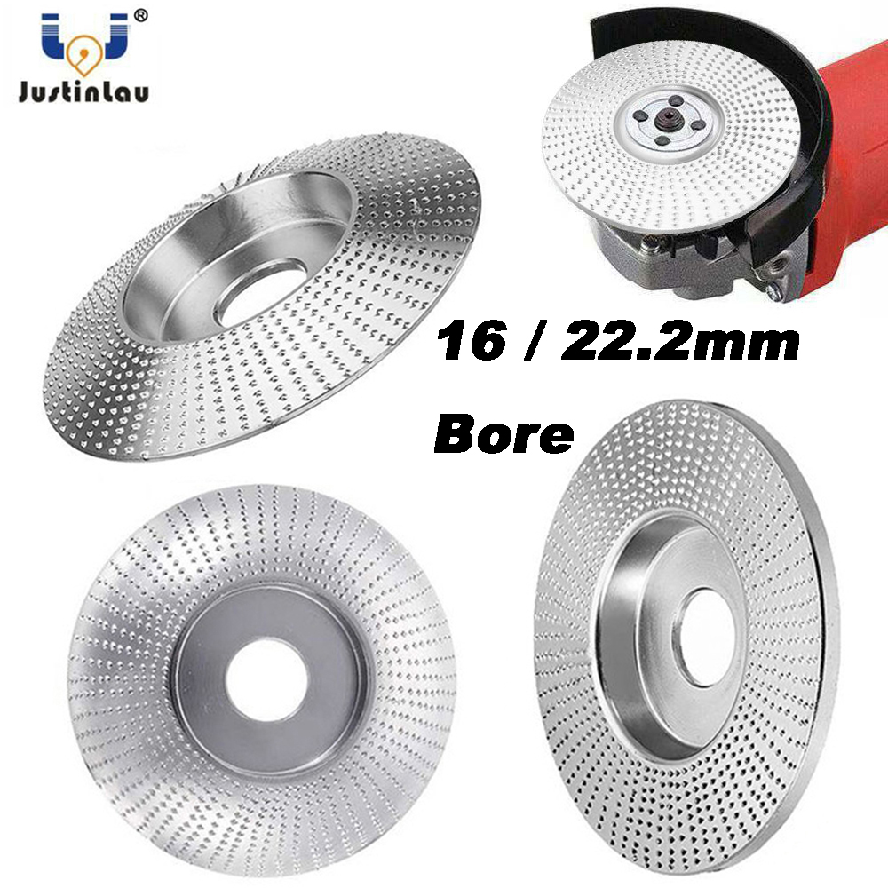 High Quanlity Wood Grinding Wheel Rotary Disc Sanding Wood Carving Tool Abrasive Disc Tools For Angle Grinder 16/22.2mm Bore