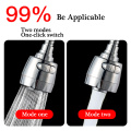 Kitchen Faucet Aerator 2/3 Modes 360 Degree adjustable Water Filter Diffuser Water Saving Nozzle Faucet Connector Shower