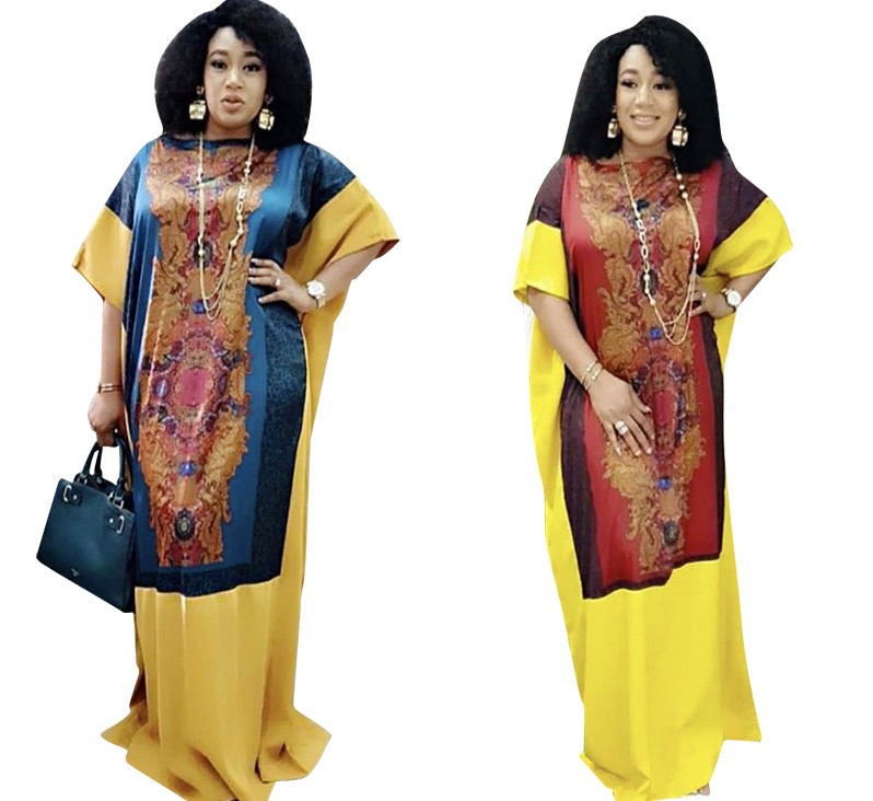 Long Maxi Dress 2020 African Dresses For Women Dashiki Summer Plus Size Dress Ladies Traditional African Clothing Fairy Dreess