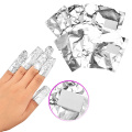 100Pcs Cotton Aluminium Foil Nail Polish Remover Wraps Without Acetone Nail Art Soak Off Acrylic Gel Nail Gel Removal