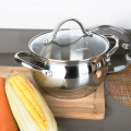 FISSMAN MARTINEZ Series Stainless Steel Cookware Set with Glass Lid Induction Bottom