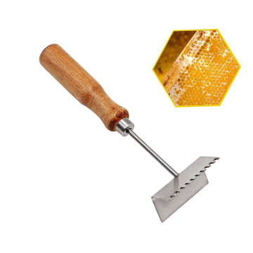 Stainless Steel Beekeeping Cleaning Shovel Handy Honey Scrap Household Equipment High Strength Durable Easy to Store