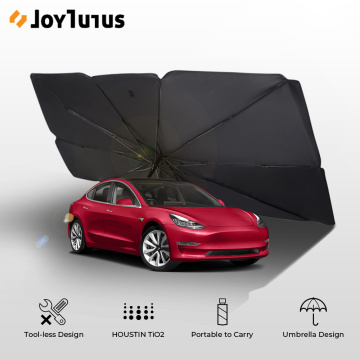 Car Windshield Cover Interior Car Sunshade Umbrella Front Window Sun Shade Cover UV Protective Windscreen Cover With Safe Hammer
