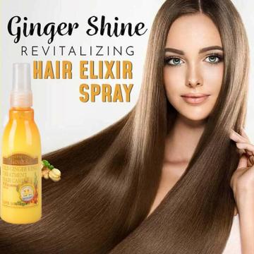 Ginger Shine Hair Spray Advanced Molecular Hair Roots and Treatmen Hair Styling Care Treatments Recover Scalp Anti-Static & A1F1
