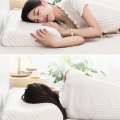 Memory Foam Bedding Pillow Neck Protection Slow Rebound Shaped Maternity Orthopedic Pillow For Sleeping Pain Release 50*30CM